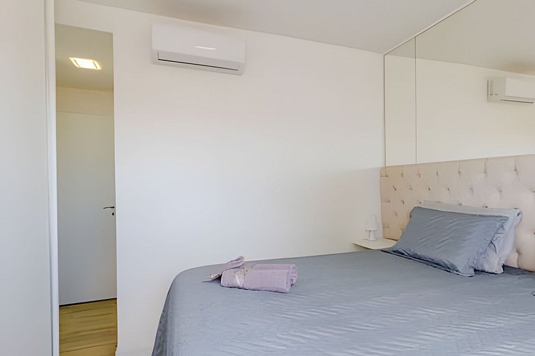 Apartamento Espaçoso & Aconchegante - 3 quartos c/ ar condic