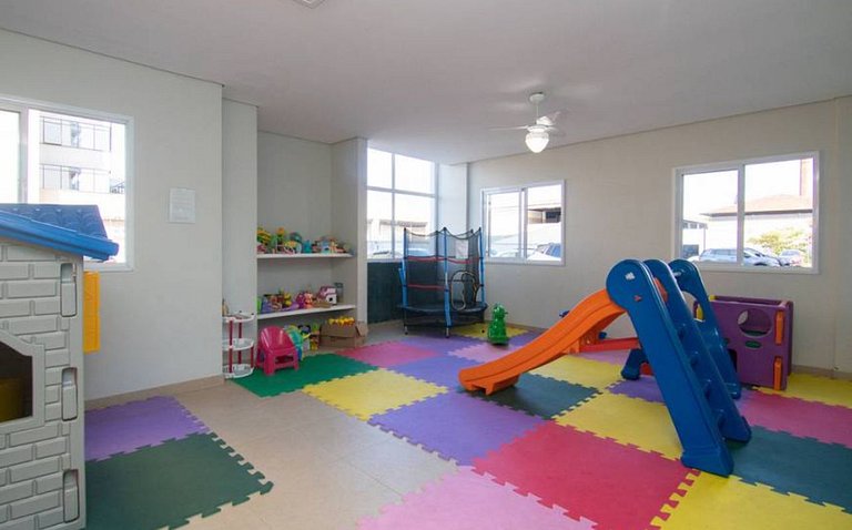 Apartamento Espaçoso & Aconchegante - 3 quartos c/ ar condic