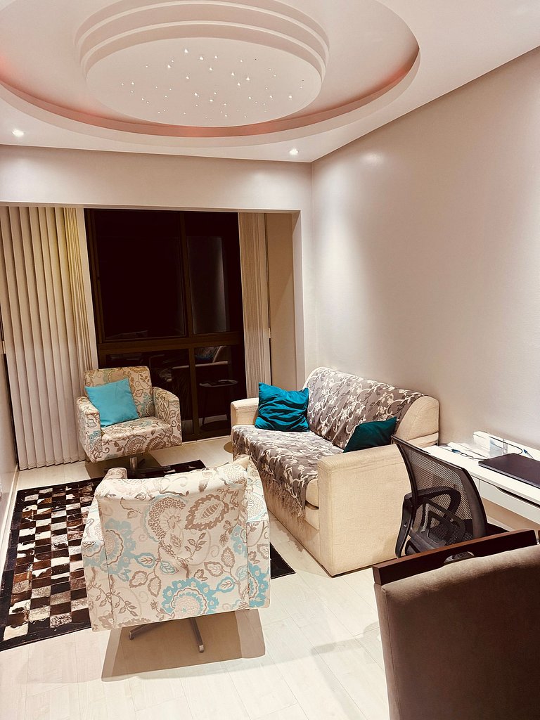 Apartamento amplo e confortável para até 10 pessoas