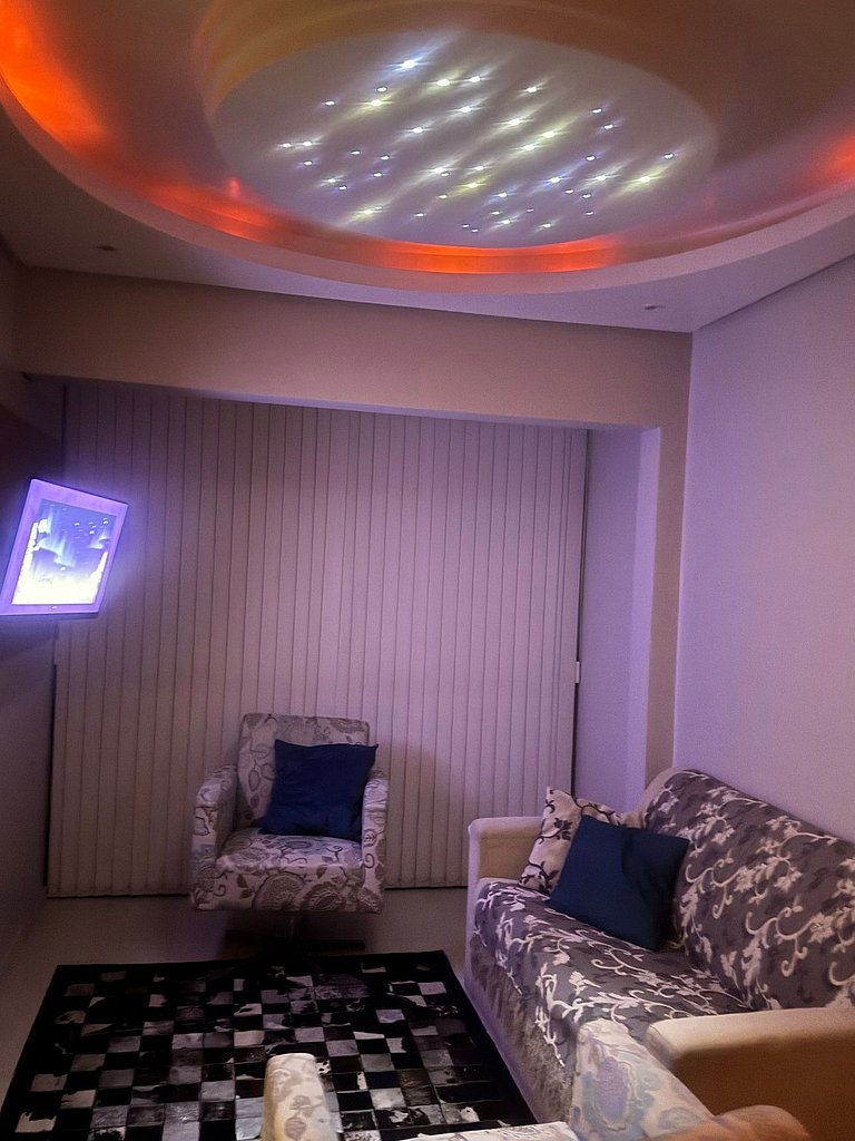 Espaçoso & Aconchegante AP - Até 10 pessoas.