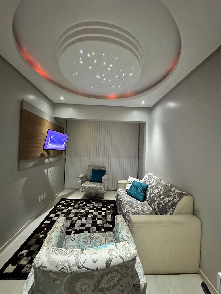 Apartamento amplo e confortável para até 10 pessoas