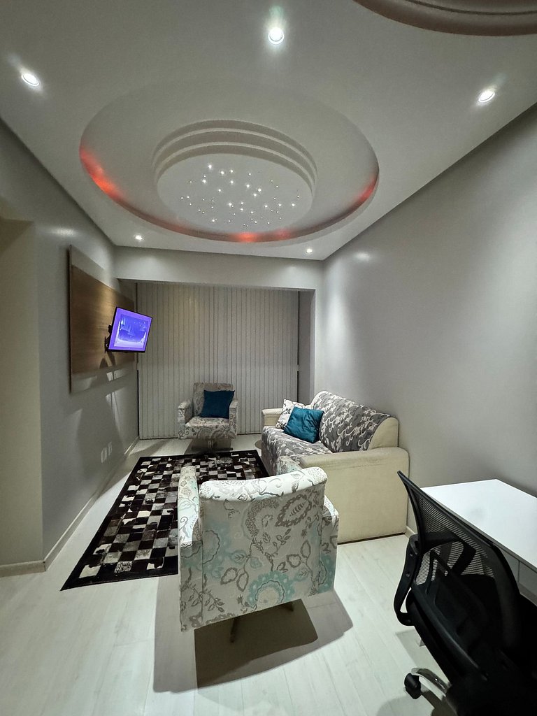 Apartamento amplo e confortável para até 10 pessoas