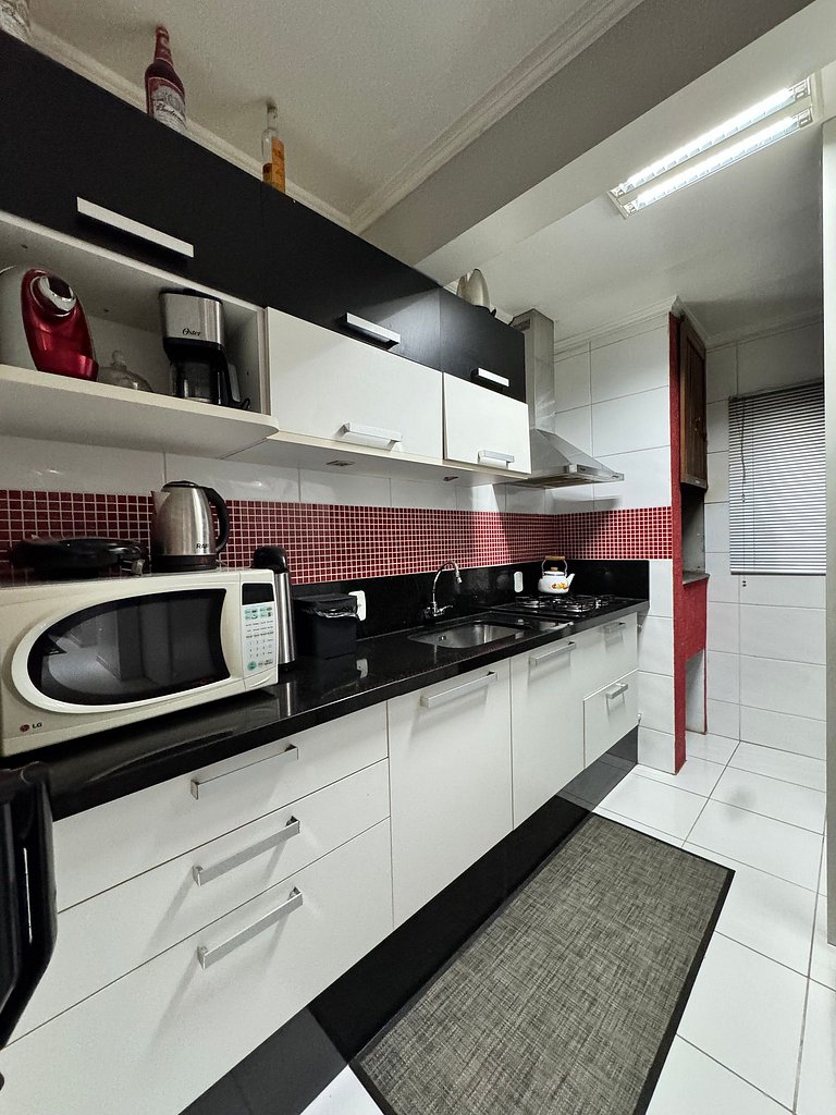 Apartamento amplo e confortável para até 10 pessoas