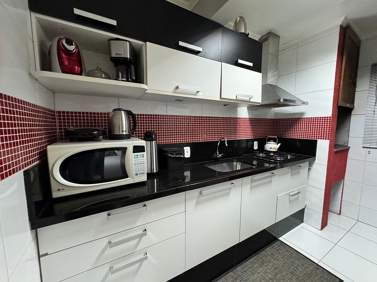 Apartamento amplo e confortável para até 10 pessoas