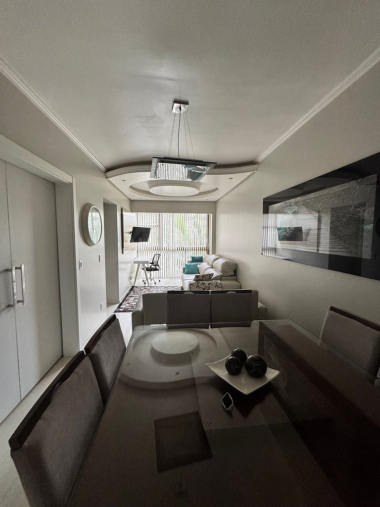 Apartamento amplo e confortável para até 10 pessoas